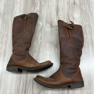 Woman’s leather western boots- 8.5
